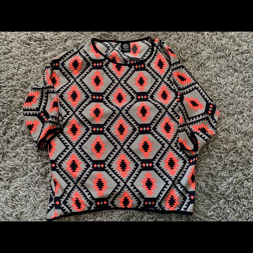 Babeau geometric shirt